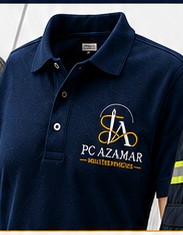 Playeras tipo polo bordado por PC Azamar Multiservicios